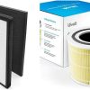 LEVOIT Air Purifier LV-PUR131 Replacement Filter, True HEPA & Activated Carbon Filters Set& Germ Guardian FLT4825 True HEPA GENUINE Air Purifier Replacement Filter B 3