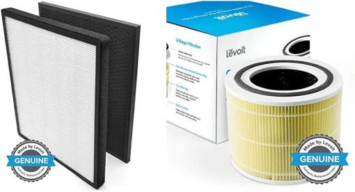 LEVOIT Air Purifier LV-PUR131 Replacement Filter, LV-PUR131-RF & Core 300 Air Purifier Replacement Filter, 3-in-1 Pre-Filter, True HEPA Filter, Core 300-RF (Pet Allergy)
