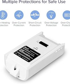 LEVOIT LVAC-200 Cordless Vacuum Cleaner Replacement Battery, 2200mAh, Up to 50 Minutes Runtime 2