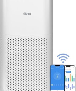 LEVOIT Air Purifiers for Home Large Room, Covers Up to 3175 Sq. Ft, Smart WiFi and PM2.5 Monitor & Air Purifier Core Mini/LV-H128 Aroma Pads 12pack Essential Oil Replacement 2