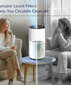 LEVOIT Core 400S-P Replacement Filter, Genuine Core 400S-RF Air Purifier Filters, Supports HEPA Sleep Mode, High-Efficiency Activated Carbon for Removal of Smoke, Odor, Allergens, Pollen, 1 Pack 2