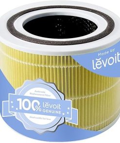 LEVOIT Core 300-P Replacement Filter Air Purifier Pet Allergy, Genuine Core300S-P Filters, Supports HEPA Sleep Mode, High-Efficiency Activated Carbon, Core 300-RF-PA, Yellow, 1 Pack
