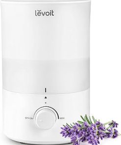 LEVOIT Humidifiers for Bedroom, Quiet (3L Water Tank) Cool Mist Top Fill Essential Oil Diffuser & Air Purifier for Home Allergies Pets Hair in Bedroom 2