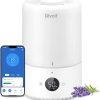 LEVOIT LV600S Smart Warm and Cool Mist Humidifiers for Home Bedroom Large Room, (6L) 753ft² Coverage, Quickly & Evenly Humidify Whole House, Easy Top Fill, App & Voice Control – Quiet Sleep Mode 4