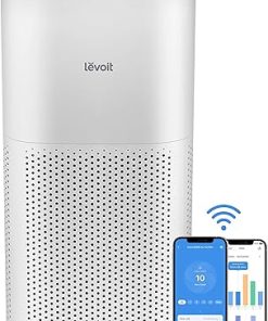 LEVOIT Air Purifiers for Home Large Room, Covers up to 1588 Sq. Ft & Air Purifiers for Home Bedroom H13 True HEPA Filter, White Noise, Smart WiFi, Auto Mode, 300S 2