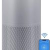 LEVOIT Air Purifier for Home Allergies Pets in Bedroom, Covers Up to 1074 ft² by 56W High Torque Motor, AHAM VERIFIDE, 3-in-1 Filter, HEPA Sleep Mode, Remove Dust Smoke Odor, Core300-P, Black, 2 Pack 4