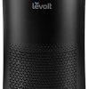 LEVOIT Air Purifiers for Home Large Room With Air Quality Monitor, Quiet for Bedroom, 3-in-1 Filter, Auto Mode, LV-H133, Black