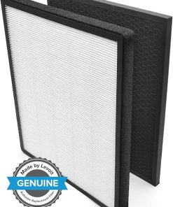 LEVOIT Air Purifier LV-PUR131 Replacement Filter, True HEPA & Activated Carbon Filters Set& Germ Guardian FLT4825 True HEPA GENUINE Air Purifier Replacement Filter B 2