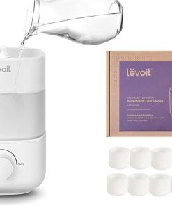 LEVOIT Top Fill Humidifiers & 10 Pack Replacement Filter