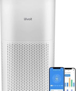 LEVOIT Air Purifiers for Home Large Room, Covers Up to 3175 Sq. Ft, Smart WiFi and PM2.5 Monitor & Core 600S Air Purifier Toxin Absorber Replacement Filter, 3-in-1 Filter and Activated Carbon 2