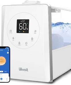 LEVOIT LV600S Smart Warm and Cool Mist Humidifiers for Home Bedroom Large Room, (6L) 753ft² Coverage, Quickly & Evenly Humidify Whole House, Easy Top Fill, App & Voice Control - Quiet Sleep Mode