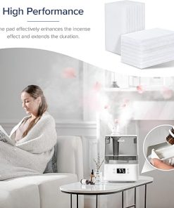 LEVOIT Aroma Pads 16 Pack, Humidifier Replacement Filters, Compatible with LV600S, Classic300S, LV600HH, OasisMist450S, Make The Fragrance Stronger and Longer Duration, White 2