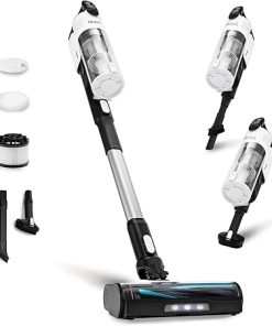 LEVOIT Cordless Vacuum Cleaner, Stick Vac with Tangle-Resistant Design, Up to 50 Minutes, Powerful Suction, Rechargeable, Lightweight, and Versatile for Carpet, Hard Floor, Pet Hair, LVAC-200