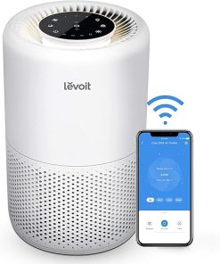LEVOIT Air Purifier for Home Large Room, White & Air Purifiers for Bedroom Home, White & Air Purifier Core Mini/LV-H128 Aroma Pads 12pack Essential Oil Replacement 2