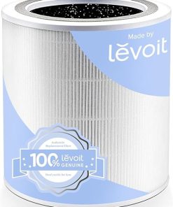 LEVOIT Core 400S-P Replacement Filter, Genuine Core 400S-RF Air Purifier Filters, Supports HEPA Sleep Mode, High-Efficiency Activated Carbon for Removal of Smoke, Odor, Allergens, Pollen, 1 Pack