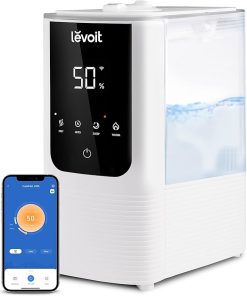 LEVOIT Humidifier Bundle with OasisMist4.5L Smart Warm & Cool Mist Humidifier, Aroma Pads 16 Pack 2