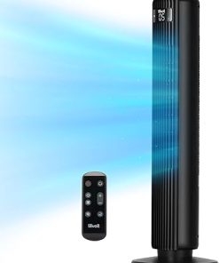 LEVOIT 36″ Bladeless Tower Fan & Air Purifier for Bedroom with Sensor, Timer, Remote, Oscillation, Aroma, HEPA Filter 2