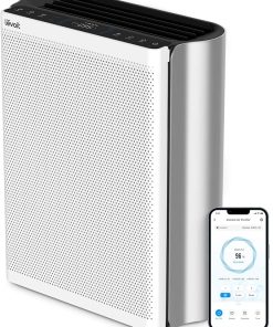 LEVOIT Air Purifiers for Home Large Room with Washable Filter, 3-Channel Air Quality Monitor & Air Purifiers For Bedroom Home, 3-in-1 Filter Cleaner With Fragrance Sponge For Better Sleep 2