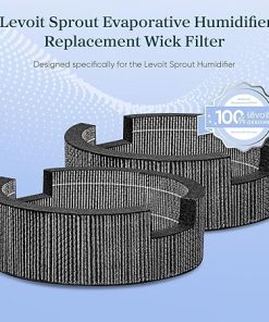 LEVOIT 2-Pack Wick Filters for Sprout Evaporative Humidifier 2
