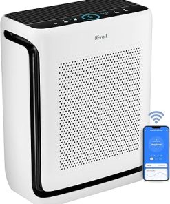 LEVOIT Air Purifiers for Home Large Room with Washable Filters, Air Quality Monitor, Smart WiFi, Vital 200S & Air Purifier Replacement Vital 200S-RF 2