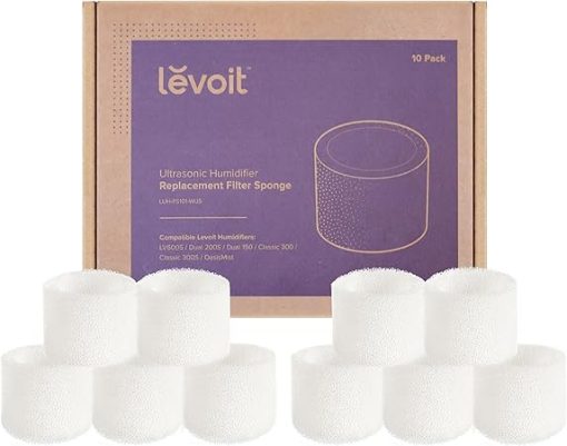 LEVOIT Cool Mist Humidifiers and 10 Pack Replacement Filter