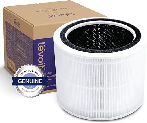 LEVOIT Core 200S Air Purifier Replacement Filter, 3-in-1 Filter, High-Efficiency Activated Carbon & OasisMist 1000S (10L) Smart Humidifier for Home Large Room Bedroom, Last 100 Hours - Image 2
