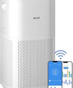 LEVOIT Air Purifiers for Home Large Room, Covers Up to 3175 Sq. Ft, LV-H132 Replacement Filter, 3-in-1 Nylon Pre-Filter, True HEPA Filter, High-Efficiency Activated Carbon Filter, 1 Pack 2