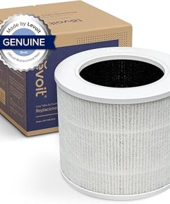 LEVOIT Core Mini Air Purifier Replacement Filter, 3-in-1, High-Efficiency Activated Carbon & OasisMist 1000S (10L) Smart Humidifier for Home Large Room Bedroom, Last 100 Hours 2