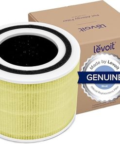 LEVOIT Core 300 Air Purifier Pet Allergy Replacement Filter, 3-in-1 Filter & Air Purifier Core Mini/LV-H128 Aroma Pads 12pack Essential Oil Replacement 2