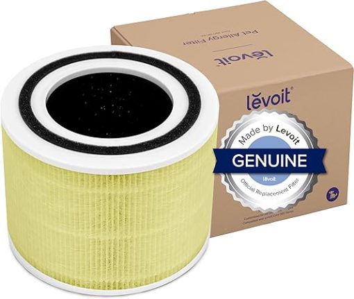 LEVOIT Core 300 Air Purifier Pet Allergy Replacement Filter, 3-in-1 Filter & Air Purifier Core Mini/LV-H128 Aroma Pads 12pack Essential Oil Replacement - Image 2