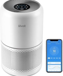 LEVOIT Air Purifier and Humidifier Bundle, Smart WiFi App Control, HEPA Filter, Essential Oil Diffuser, Auto & Sleep Modes, White Noise, Alexa 2