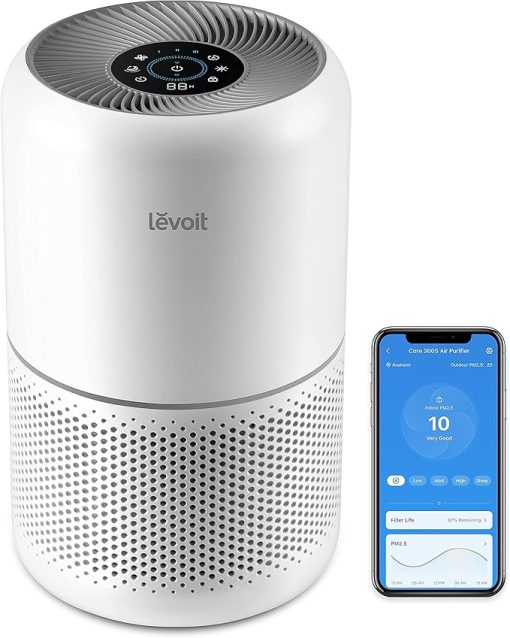 LEVOIT Air Purifier and Humidifier Bundle, Smart WiFi App Control, HEPA Filter, Essential Oil Diffuser, Auto & Sleep Modes, White Noise, Alexa - Image 2