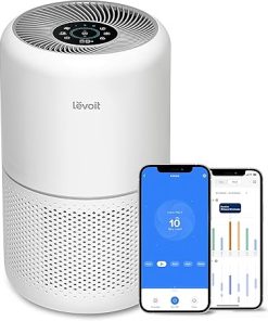 LEVOIT Air Purifiers for Home Large Room with Replacement Filters, Smart WiFi, HEPA, Quiet Cleaner, White Noise, Alexa 2